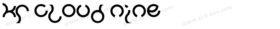 KR Cloud Nine字体转换
